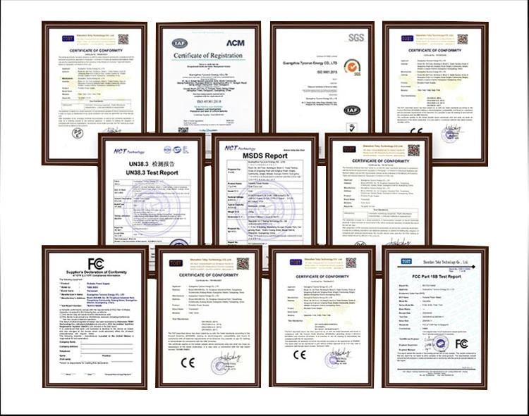 JXBTS Certifications JXBTS Certifications
